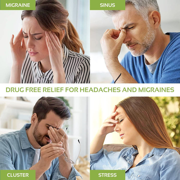 Migraine Relief Cap Ice Head Wrap Headache and Migraine Hat | Headache Relief with Hot/Cold Gel Head Ice Pack with Face and Eye Headache Mask Compress