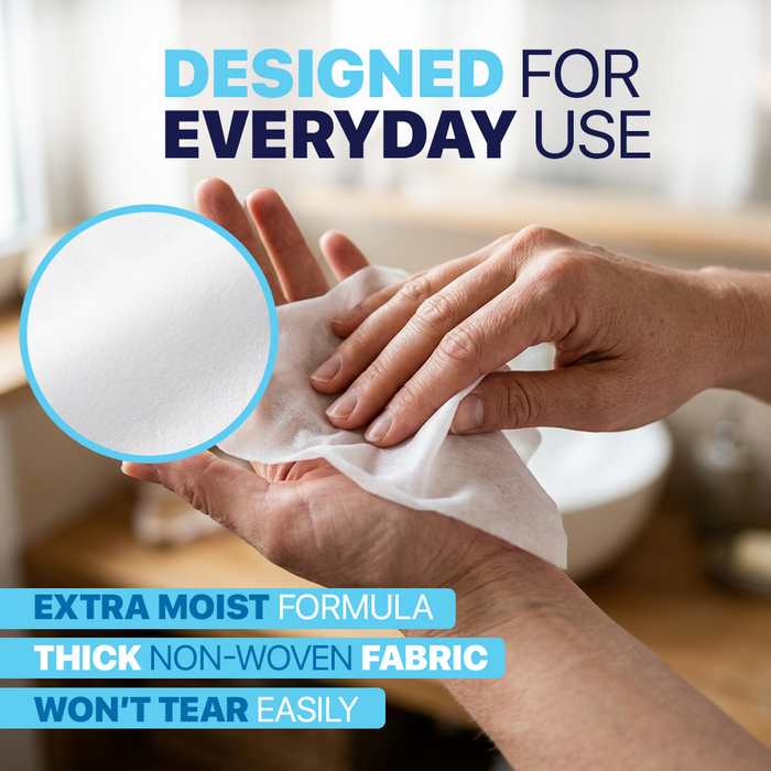 Bulk Large Alcohol Wipes - 800 Ct - 75% Ethyl Alcohol Hand Sanitizing Wipes