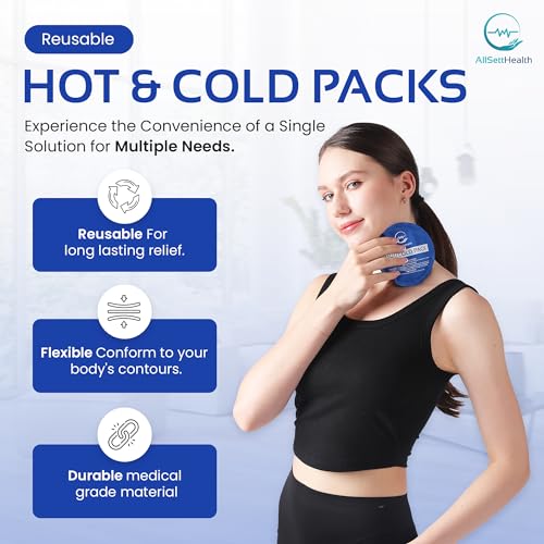 AllSett Reusable Hot And Cold Gel Ice Packs- 7 count – Direct FSA