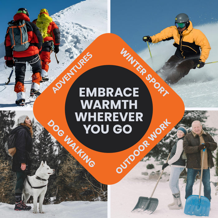 Hand, Toe & Body Warmers Variety Pack – 70 Count Air Activated Heat Packs