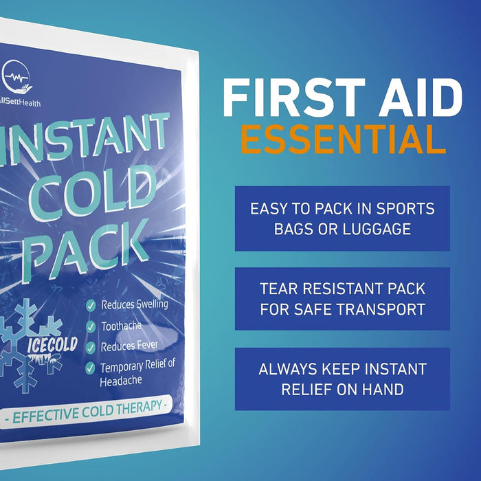 Easy Ice (Large) Disposable Instant Ice Pack - Ice & Heat Packs - Hot & Cold  Therapy - Our Products