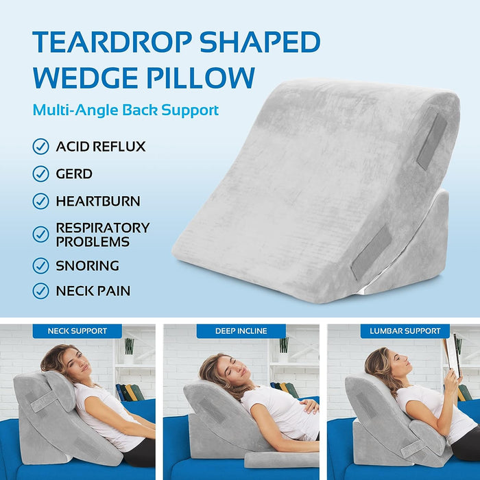 The Wedge, The Pillow to Support Neck - Back Support Systems