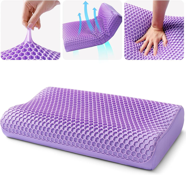 Memory Foam Sleeping Pillow for Lower Back Pain Orthopedic Lumbar