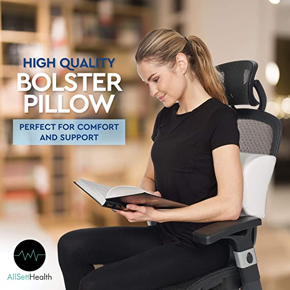 Xtra-Comfort Half Moon Bolster Pillow