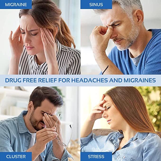 Migraine Relief Cap Ice Head Wrap Headache and Migraine Hat Headache —  All Sett Health