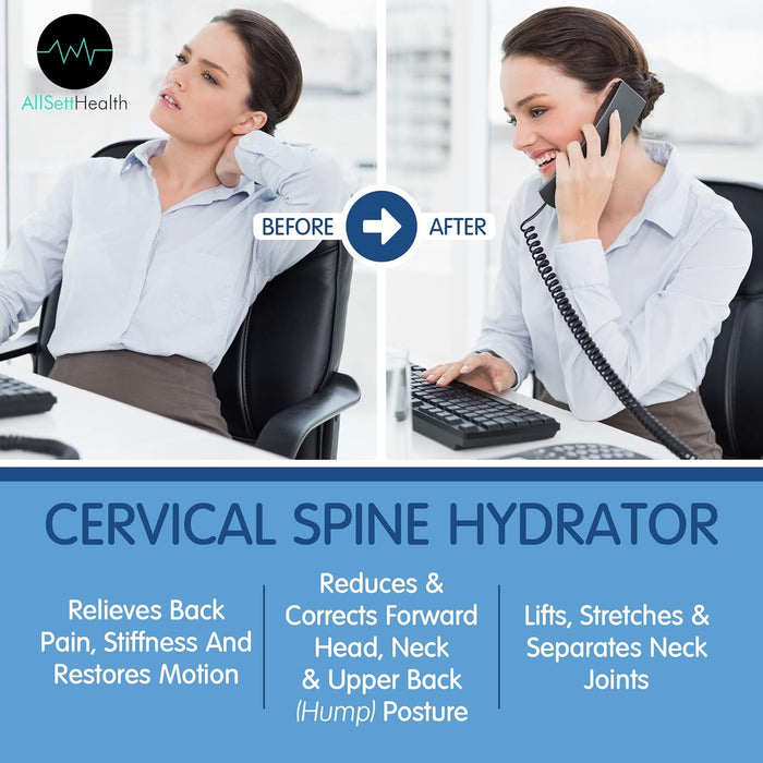 Posture Neck Exercising Cervical Spine Hydrator Pump || Relief for Stiffness, Relieves Neck Pain