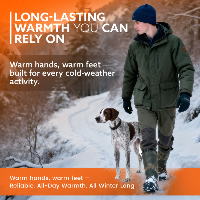 Hand and Toe Warmers Variety Pack – 100 Piece for Cold Weather