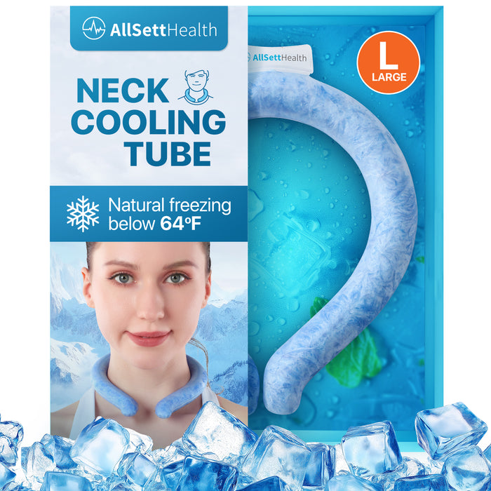 Ice Cooling Necklace – Reusable Cooling Neck Wrap