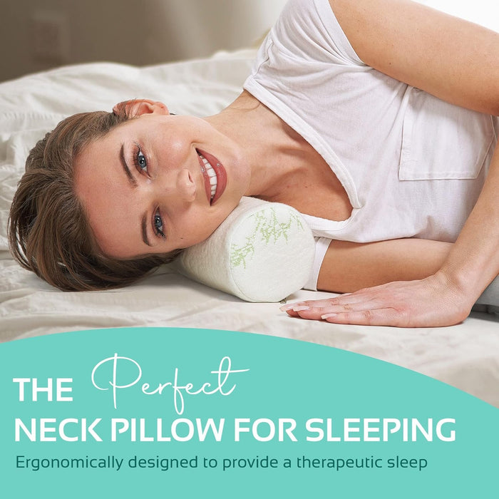 Neck Brace for Sleeping - Cervical Relief - Size Adjustable - Premium  Materials